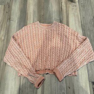 Aerie Coral Sweater